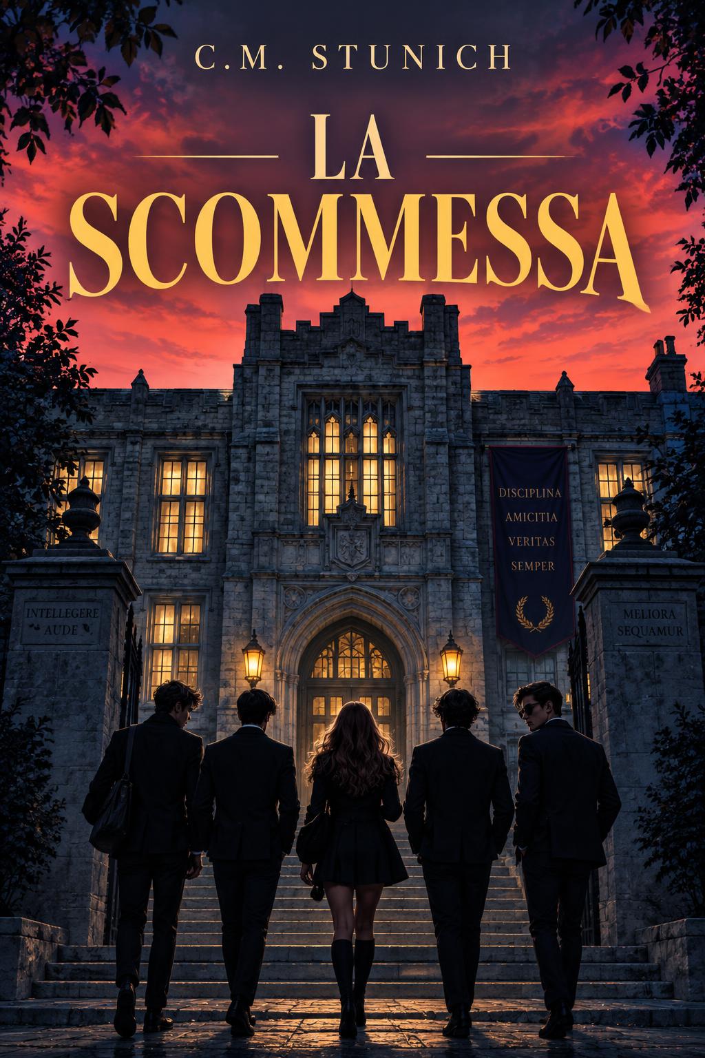 Copertina di La scommessa: I rampolli della Burberry Prep – Volume 1